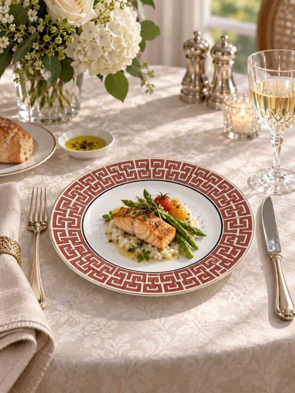 Wedgwood Dynasty Accent Luncheon Plate 6790971